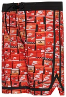 Nike Mens Stacked Fadeaway 9" Boardshorts - Orange/Black