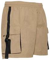 Nike Mens Nike Volley Cargo 7" Shorts - Mens Black/Tan Size S