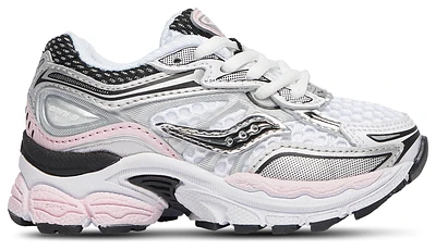 Saucony Girls Omni 9 - Girls' Toddler Shoes Silver/Pink