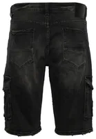 Smugglers Moon Mens Smugglers Moon Denim Shorts - Mens Black/Black Size 28