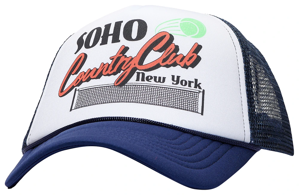 Coney Island Picnic Mens Coney Island Picnic Soho Country Club Trucker - Mens Navy/White Size One Size