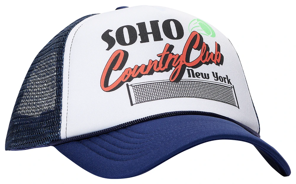 Coney Island Picnic Mens Coney Island Picnic Soho Country Club Trucker - Mens Navy/White Size One Size