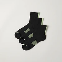 LCKR 3 Pack Performance Quarter Socks - Men's