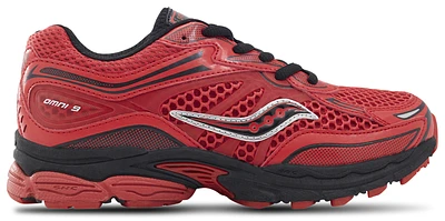 Saucony Boys Omni 9 - Boys' Grade School Shoes Red/Black