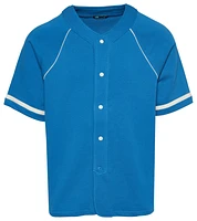 LCKR Mens Baseball Shirt - Blue/Blue