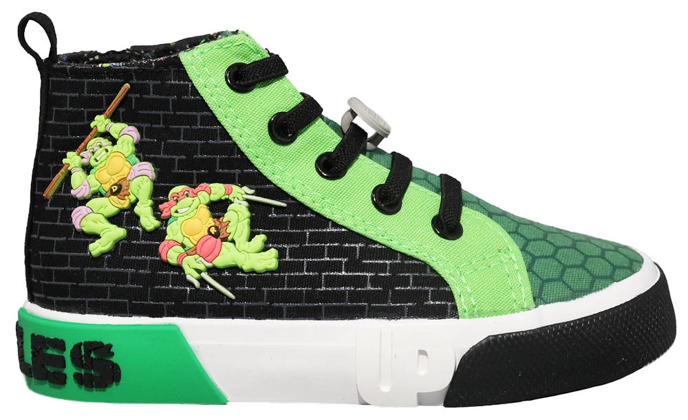 Ground Up Boys Ground Up Ninja Turtle High - Boys' Preschool Shoes Green/Black Size 03.0