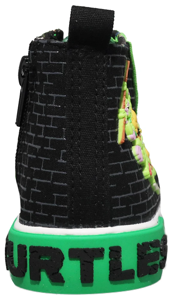 Ground Up Boys Ground Up Ninja Turtle High - Boys' Preschool Shoes Green/Black Size 03.0
