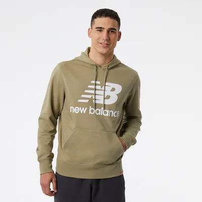 New Balance Essentials Stacked Pullover Hoodie - Men's