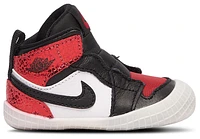 Jordan Boys AJ 1 Crib Bootie - Boys' Infant Basketball Shoes Varsity Red/Black/White