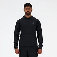 New Balance Mens New Balance Tech Knit Pullover Hoodie - Mens Black/Black/Black Size XXL