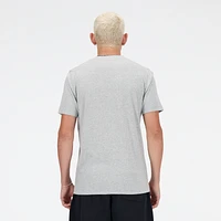 New Balance Mens Sport Essentials Logo T-Shirt - Athletic Grey/White