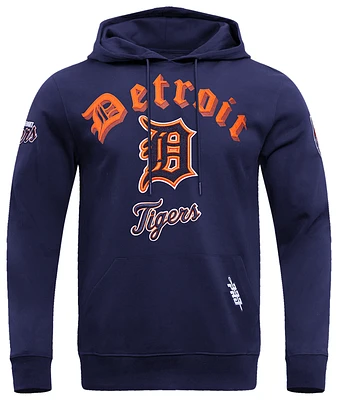 Pro Standard Tigers Old English Pullover Hoodie - Men's