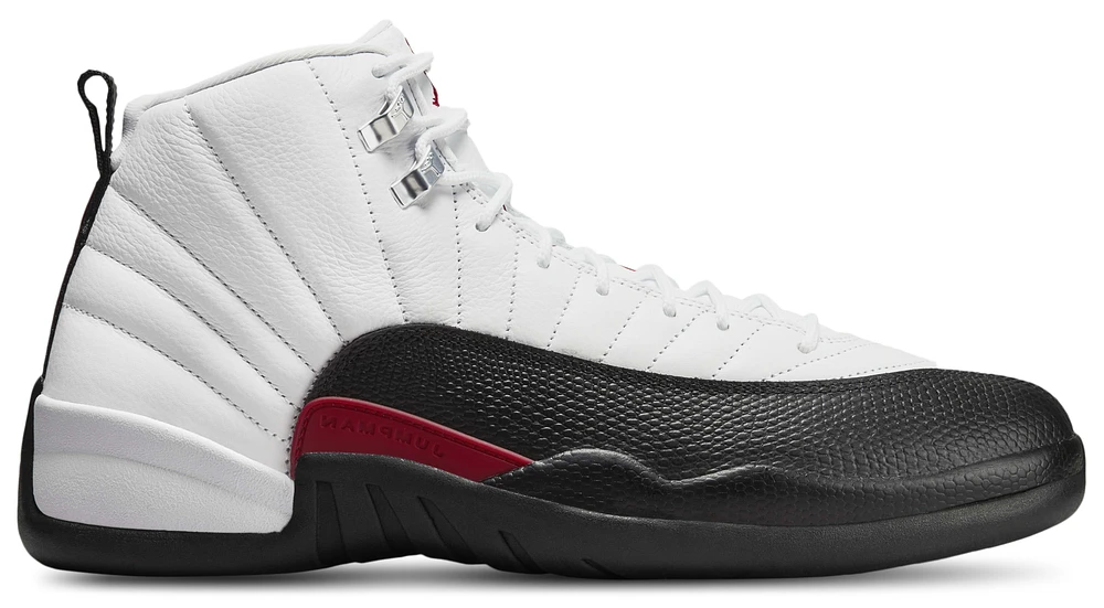 Jordan Mens Retro 12 - Basketball Shoes Red/White