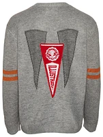 For The Fan Mens Illustrated HBCU Cardigan - Gray/Multi