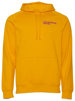 The Hometown Wave Mens The Hometown Wave Los Angeles Native Hoodie - Mens Purple/Gold Size L
