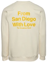 The Hometown Wave Mens From San Diego Crew - Tan/Yellow