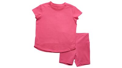 LCKR Curved Hem T-Shirt & Shorts Set - Girls' Toddler