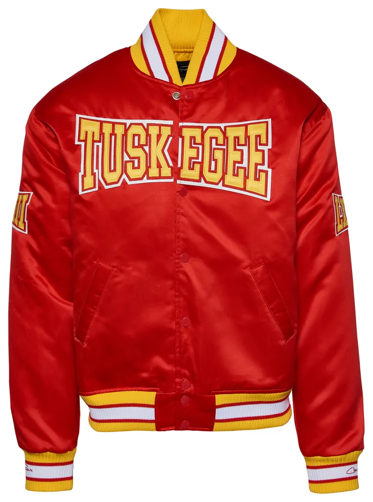 Campus Remix Tuskegee University Satin Jacket - Men's