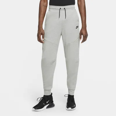 Nike Mens Nike Tech Fleece Joggers - Mens Dark Grey Heather/Black Size XXL