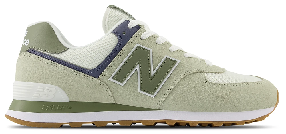 New Balance Mens 574 - Shoes Green/Grey/White