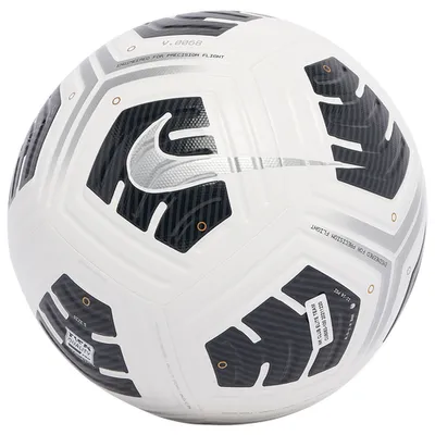 Nike Club Team NFHS Soccer Ball White/Black/Silver Size 5