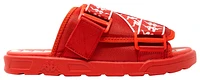 Kappa Boys Kappa Banda Mitel - Boys' Grade School Shoes Red/White Size 04.0