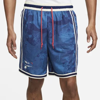 Nike Mens Dry DNA+ Floratone Shorts - Blue/White