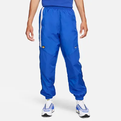 Nike Mens NSW Tuned Air Woven Track Pants - White/Blue