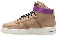 Nike Mens Air Force 1 High '07 LV8 - Basketball Shoes Hemp/Fuchsia Dream/Black