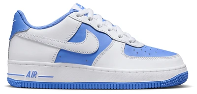 Nike Girls Air Force 1 - Girls' Grade School Shoes White/Royal Pulse