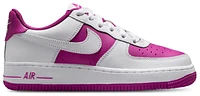 Nike Mens Air Force 1 HF - Shoes White/Hot Fuchsia