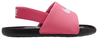 Nike Girls Kawa Slides - Girls' Toddler Shoes Digital Pink/White/Black