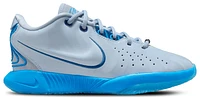 Nike Boys LeBron XXI Textile - Boys' Grade School Basketball Shoes Glacier Blue/Light Armory Blue/Coconut Milk