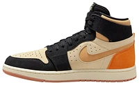 Jordan Mens Jordan AJ1 Zoom CMFT 2 - Mens Basketball Shoes Muslin/Black/Celestial Gold Size 09.5