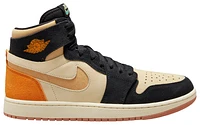 Jordan Mens Jordan AJ1 Zoom CMFT 2 - Mens Basketball Shoes Muslin/Black/Celestial Gold Size 09.5