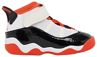 Jordan Boys 6 Rings - Boys' Toddler Basketball Shoes White/Black/Orange