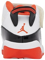 Jordan Boys 6 Rings - Boys' Toddler Basketball Shoes White/Black/Orange