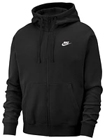 Nike Mens Club Full-Zip Hoodie