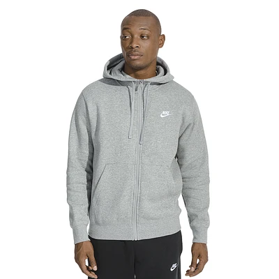 Nike Mens Club Full-Zip Hoodie