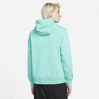 Nike Mens Nike Club Pullover Hoodie - Mens Teal/White Size XXL