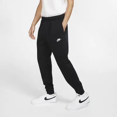 Nike Mens Club Joggers - Black/White