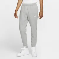 Nike Mens Club Joggers - Dark Grey Heather/White