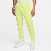 Nike Mens Club Joggers - Luminescent Green/White