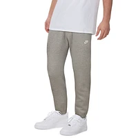 Nike Mens Club Cuffed Pants - Dark Grey Heather/White