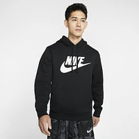 Nike Mens GX Club Hoodie - Black/White