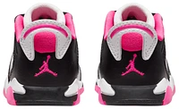 Jordan Girls Retro 6 Low - Girls' Toddler Basketball Shoes White/Black/Pink