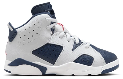 Jordan Boys Retro 6 - Boys' Preschool Shoes Red/White/Navy