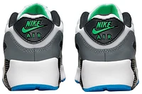 Nike Boys Air Max 90 Leather - Boys' Preschool Running Shoes White/Pure Platinum/Cool Grey