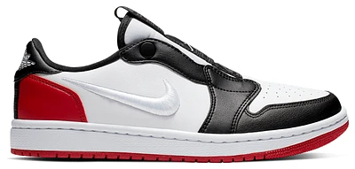 Jordan Womens Retro 1 Low Slip - Basketball Shoes White/Black/Gym Red