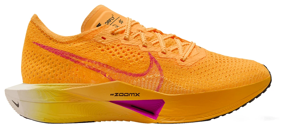 Nike Womens ZoomX Vaporfly Next% 3 - Training Shoes Citron Pulse/Hyper Violet/Laser Orange